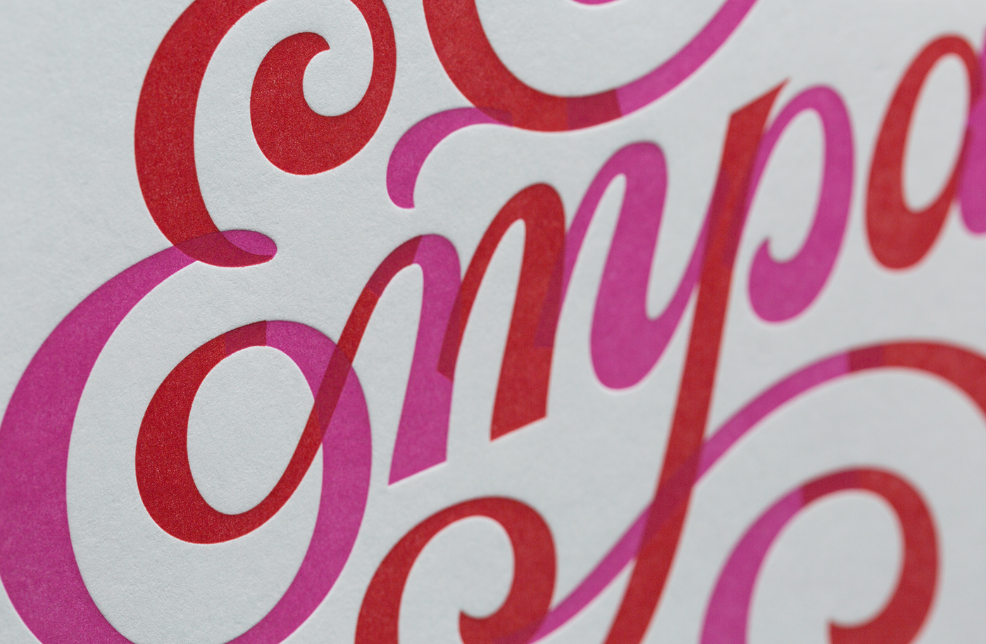 creative morning creative mornings mamas sauce print letterpress lettering type empathy