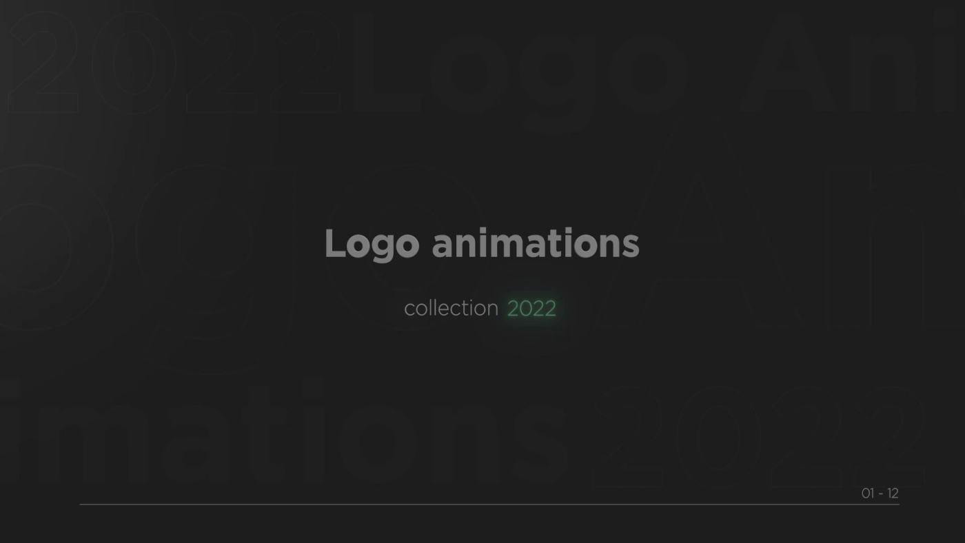 2D Animation after effects lettering Logo Animations Logo Design Logotype typography  