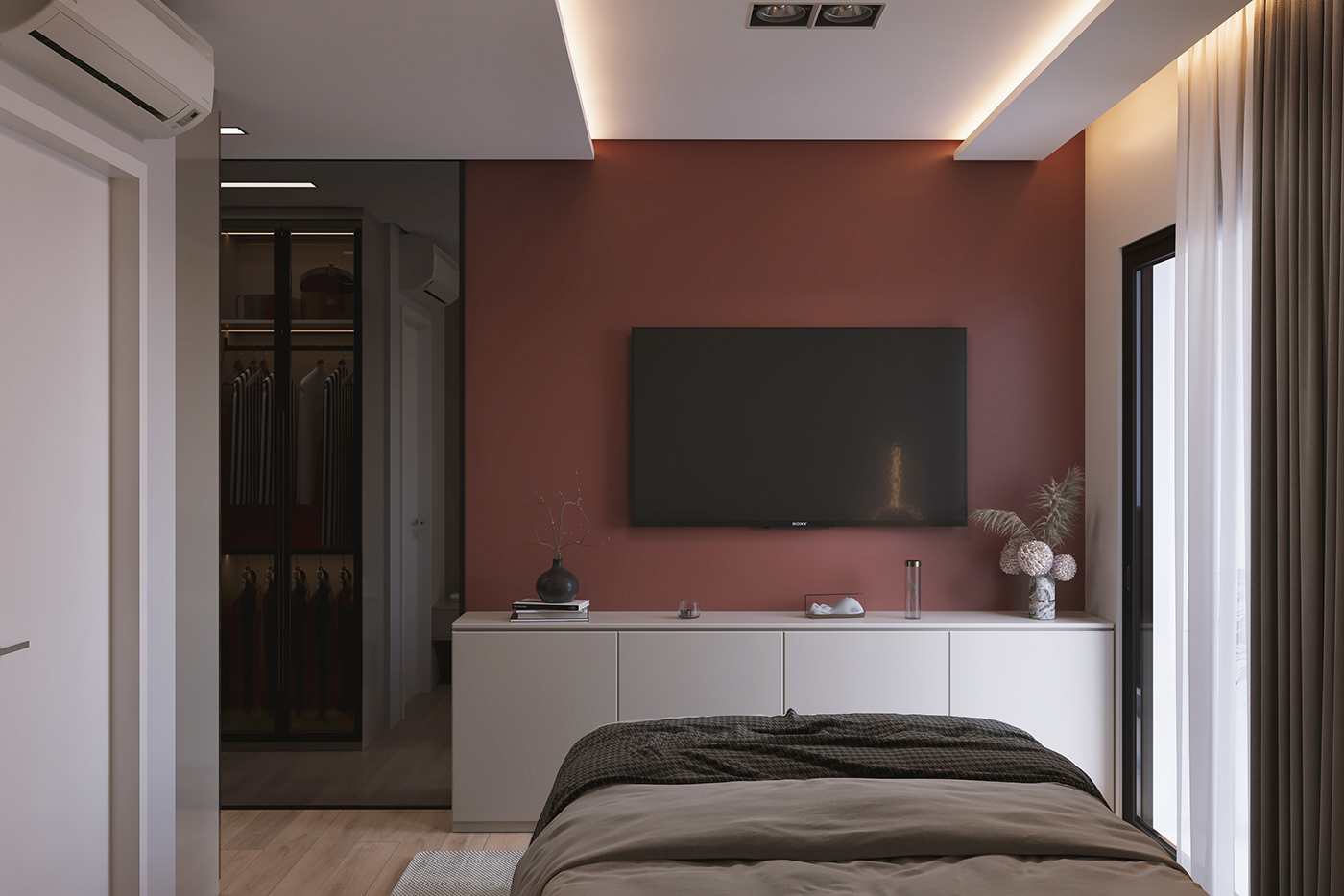 indoor architecture Render interior design  3ds max modern archviz corona CGI 3D