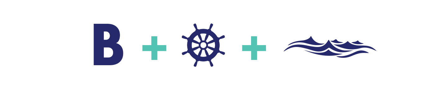 logo Logo Design logo designer brand identity branding  ship marine identity brand design