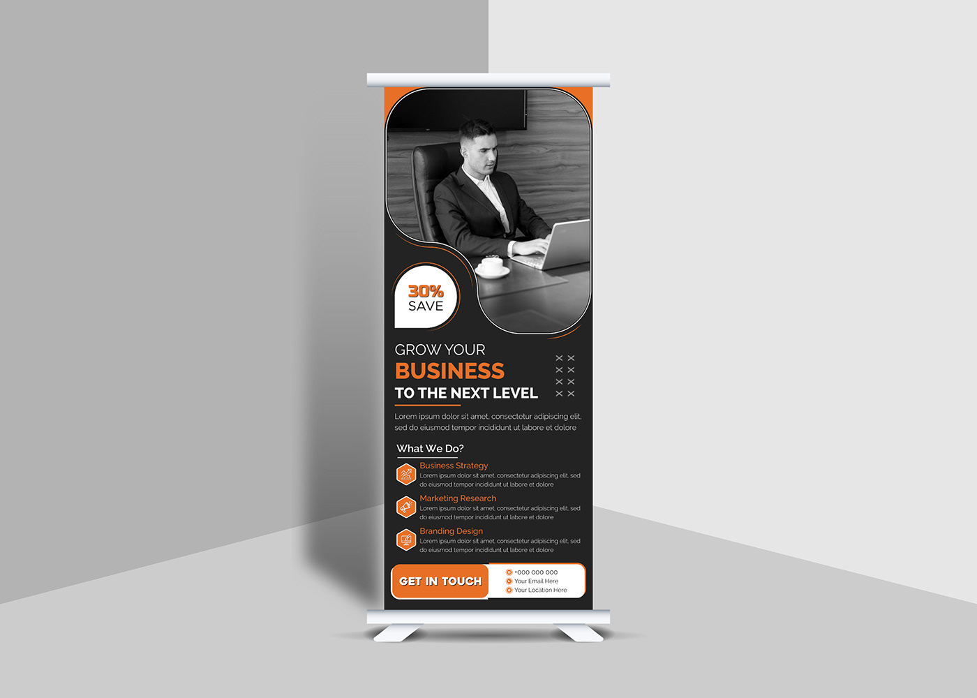 roll up banner rollup banner Graphic Designer Pull Up Roll Banner marketing   banner design banners retractable banner