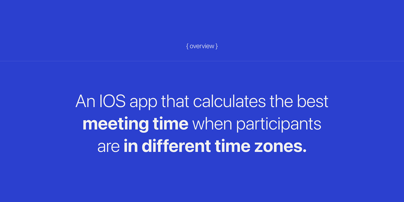 swiftui swift time zone meeting Design UX/UI product design 