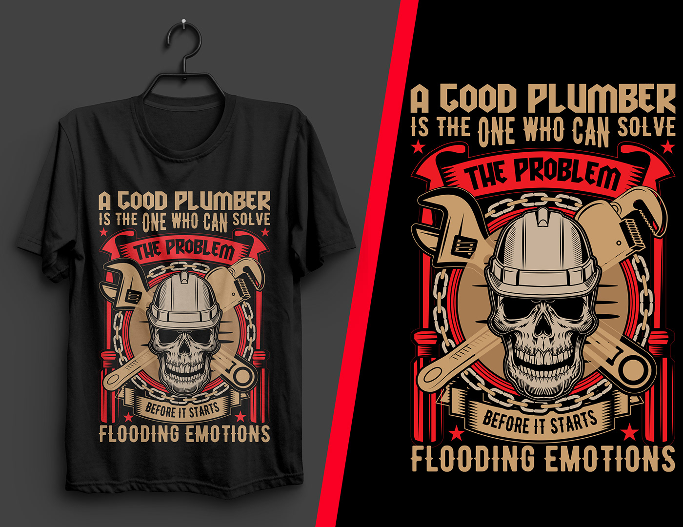 plumber Plumbing Plumbing Services t-shirt T-Shirt Design t-shirts graphic design  Graphic Designer desing Plumber t-shirt desing