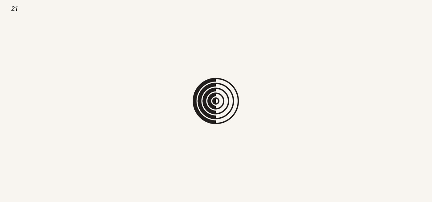 logo shape brand mark Logotype badge geometric Logotipo circle minimalist