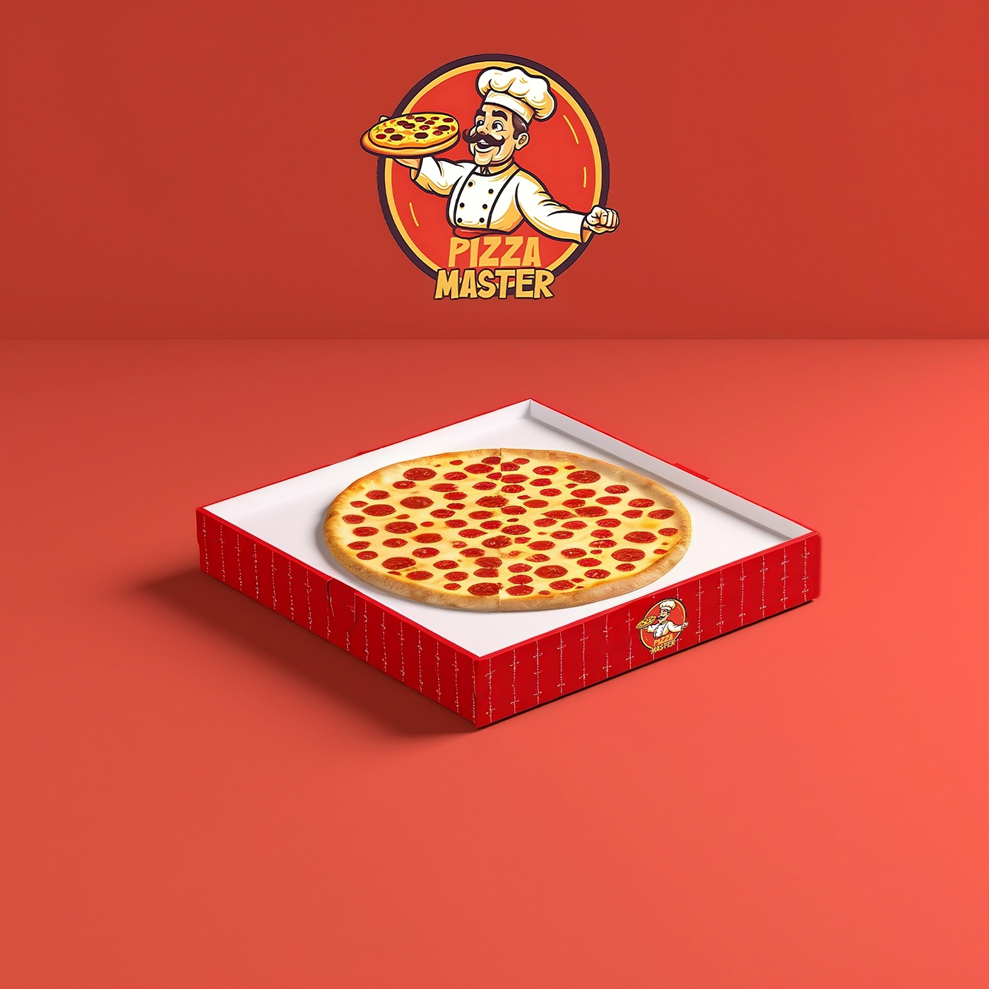 brand identity branding  identity Logo Design Pizza pizza brand restaurant visual identity logo pizza pizza restaurant
