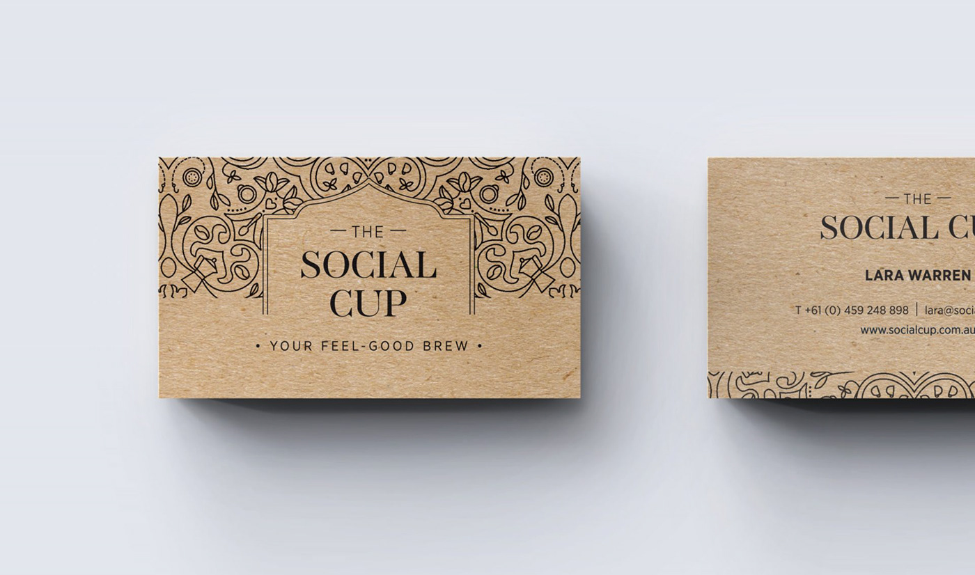 branding  logo Packaging tea Coffee pattern Ethical