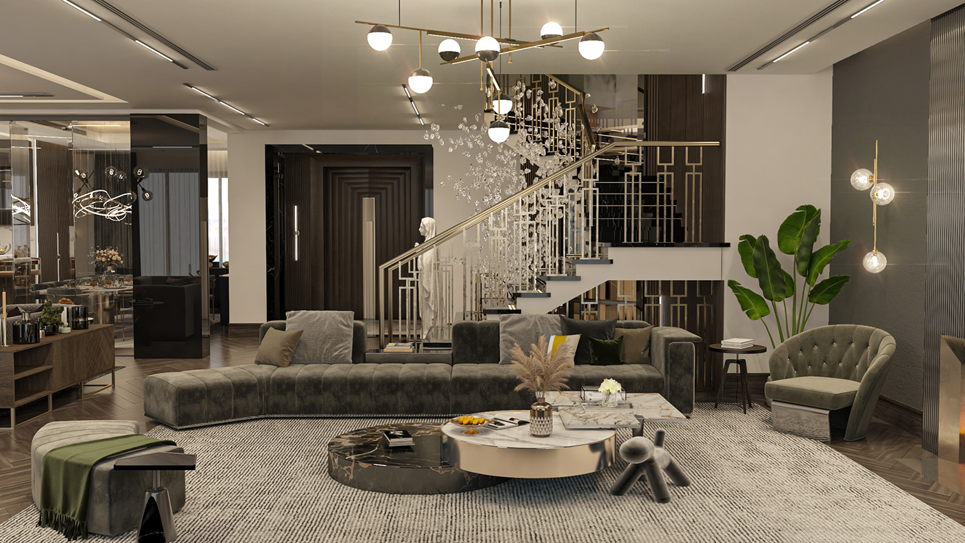 3D 3ds max architecture interior design  Render visualization