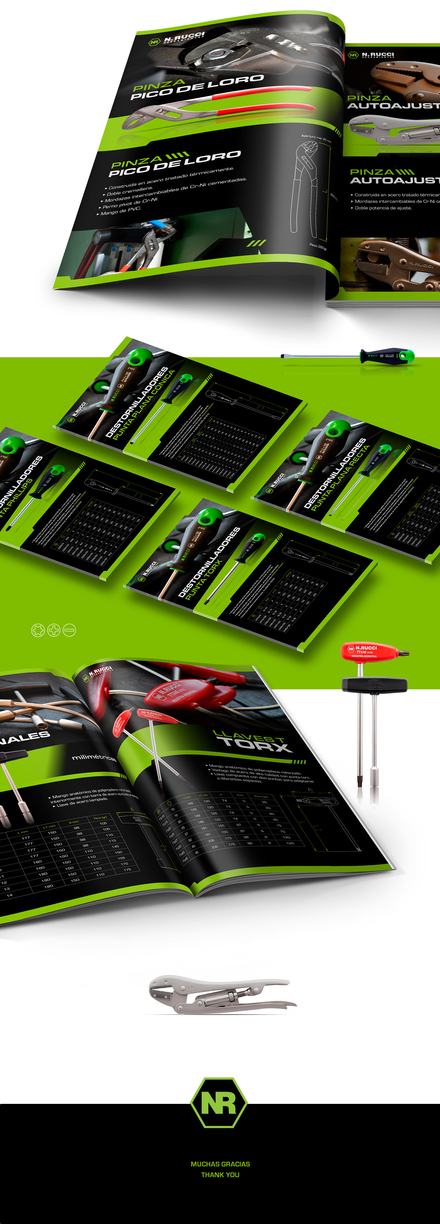 brochure business cover editorial editorialdesing industrial industry product design  tools typography  