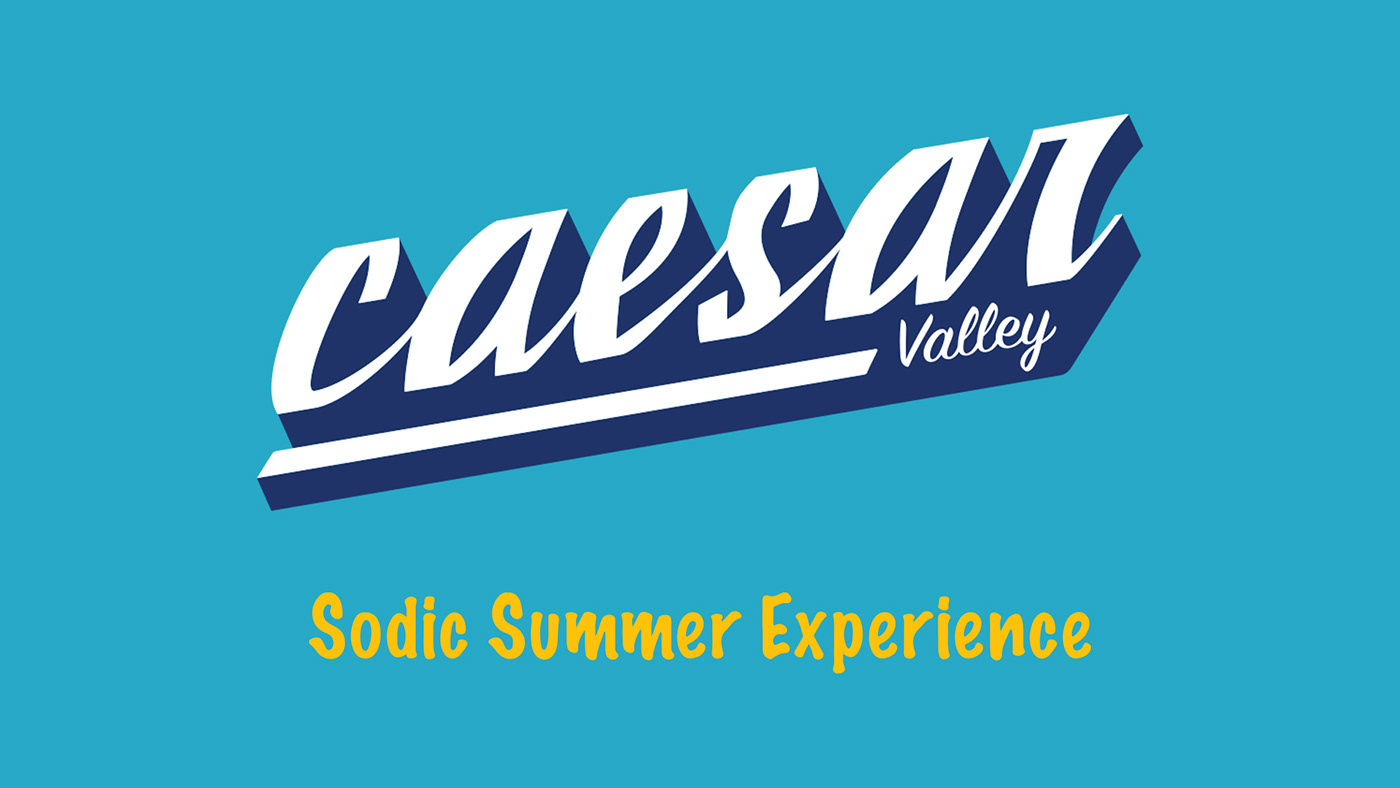 Caesar Summer experience SODIC summer campaign