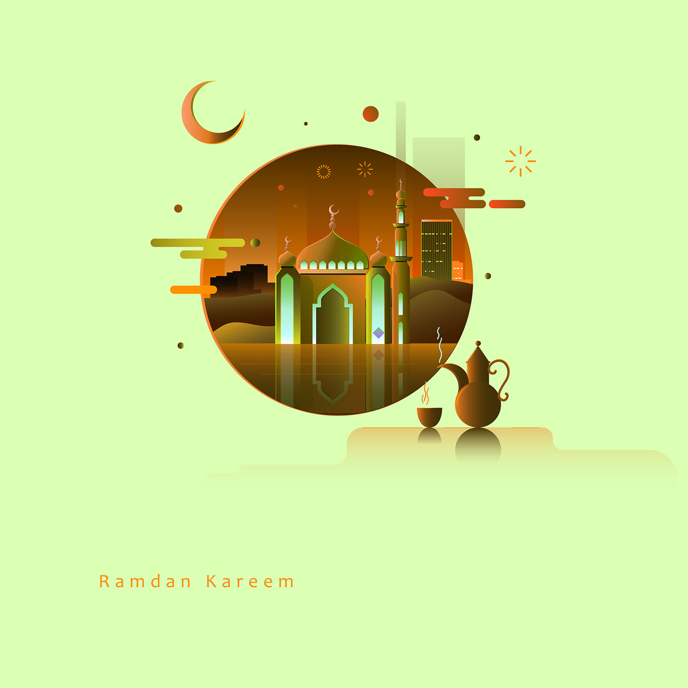 illustrations ramadan arabic sketch darkness Eid eid mubarak EID GREETING Ramadan Mubarak trend