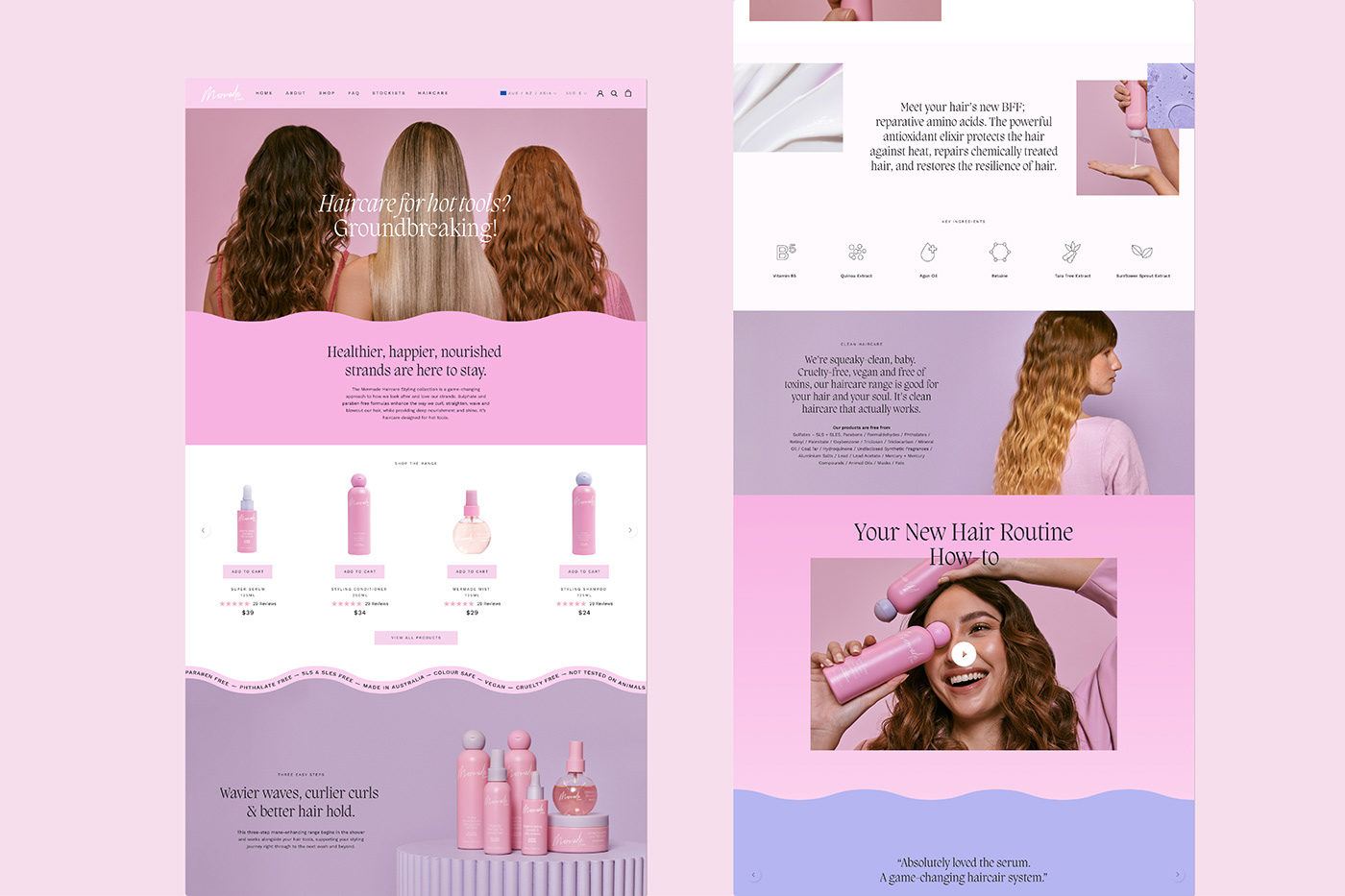 art direction  beauty branding  campaign digital design hair haircare Packaging packaging design shampoo