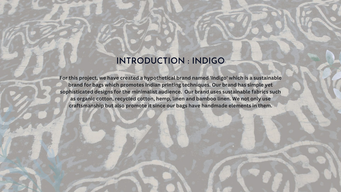 Fashion  fashion Accessories dyeing Printing textile design  bags Indigo
