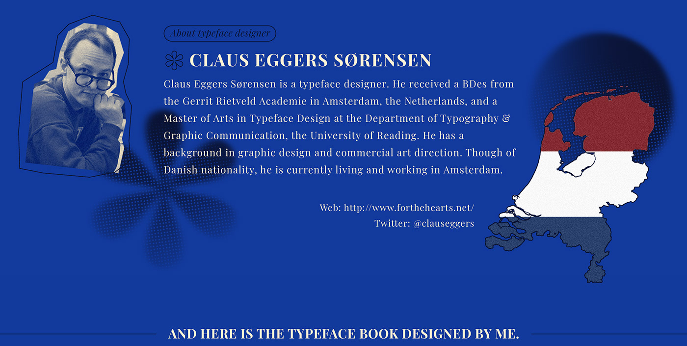 book design font Layout PlayFair Display School Project Typeface typobook