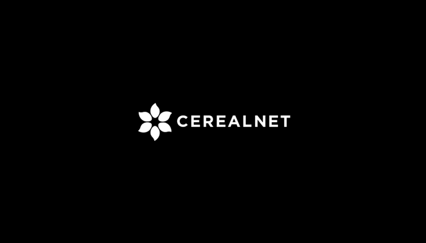 cereal net Logo Design cerealnet brand identity wheat seeds