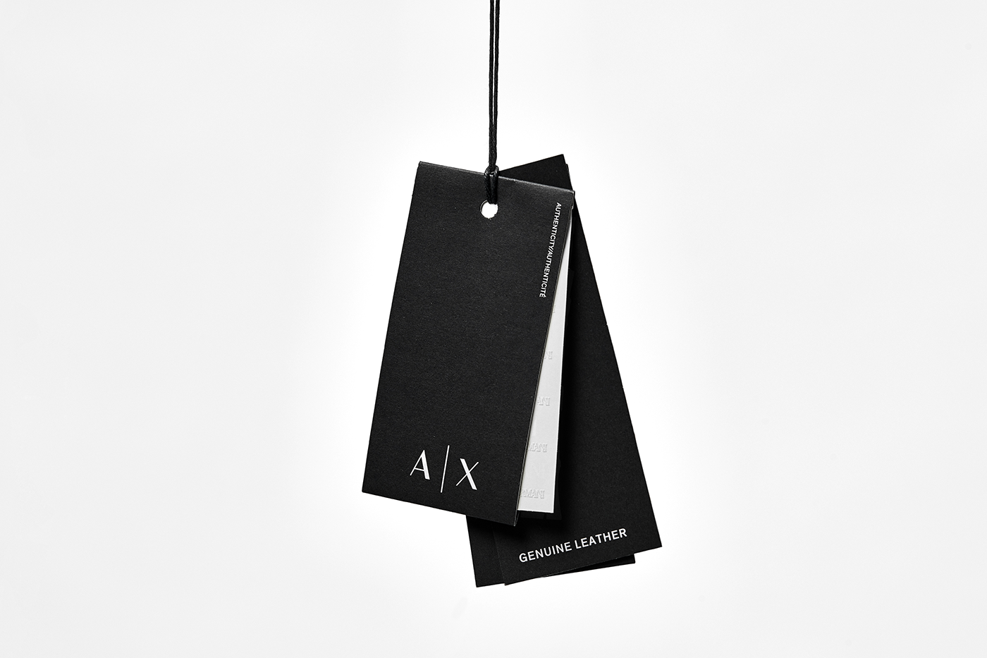 #armaniexchange #Fashion #Logo #monogram   #foil #blackandwhite #minimal  #layout #graphicDesign #retail