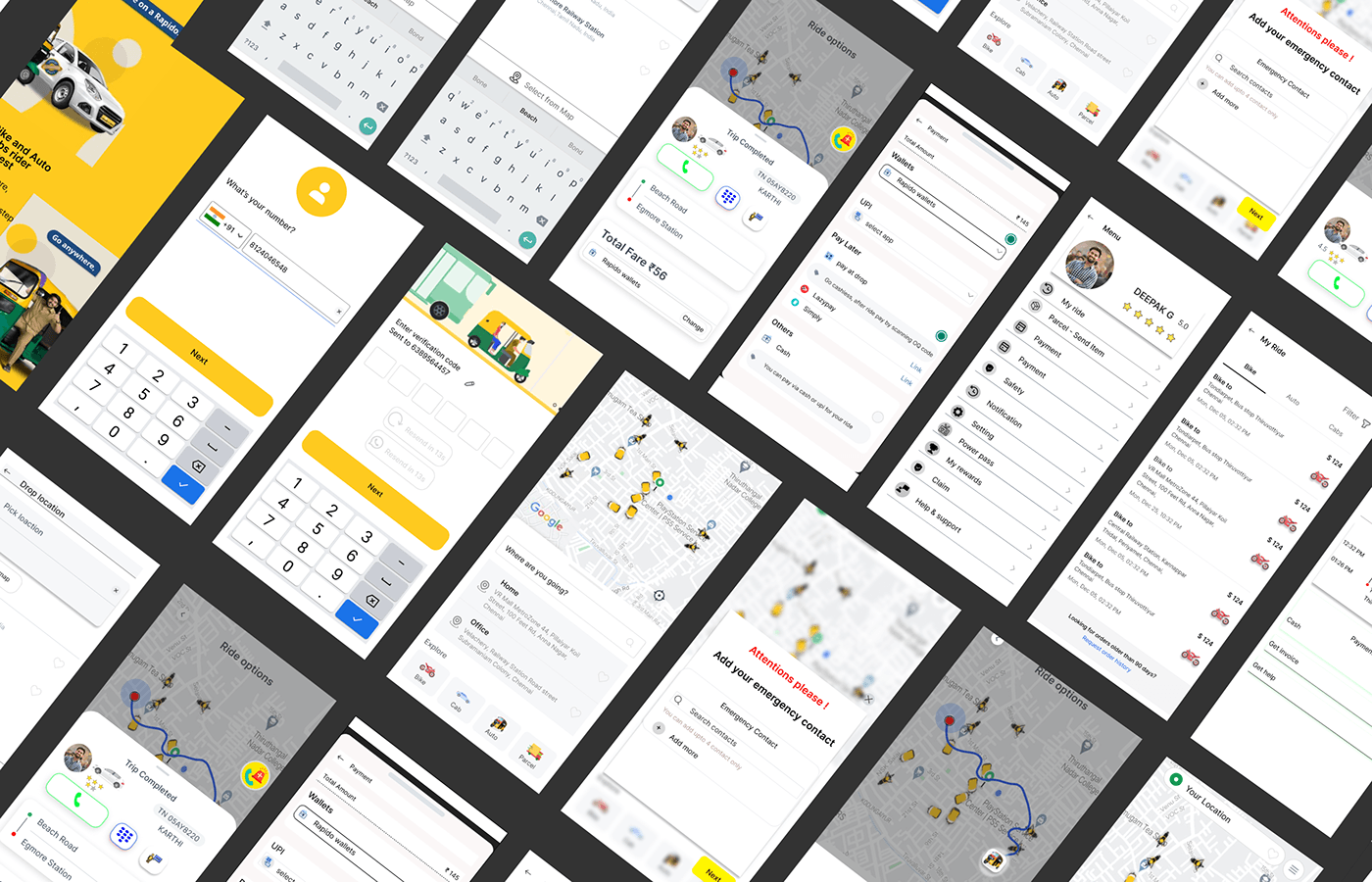 UX design ui design prototype design thinking figma design Mobile app