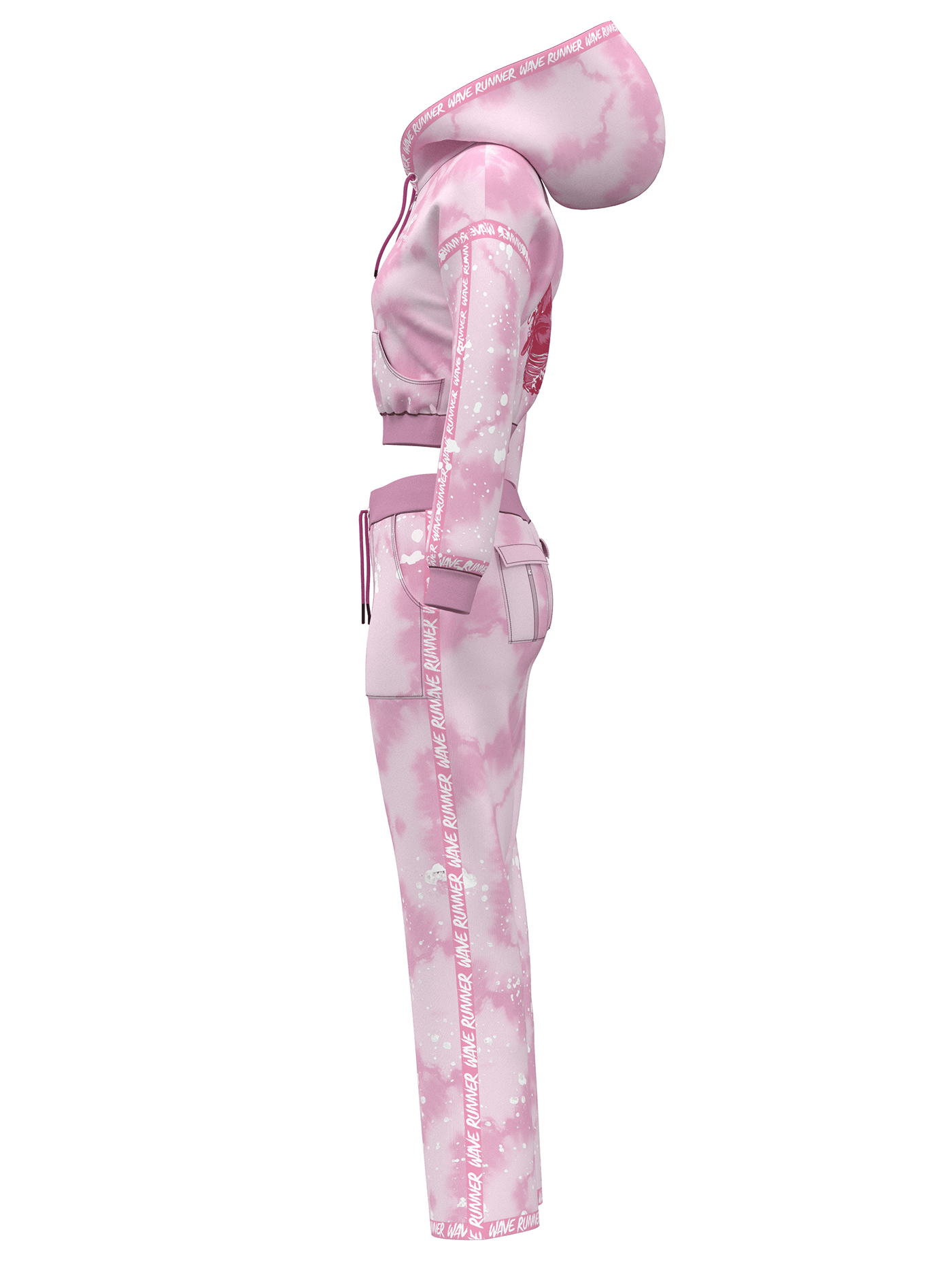 pink Clo3d 3d fashion 3D Clothing virtual fashion 3D Garment digital fashion Clothing fashion design clo3d virtual