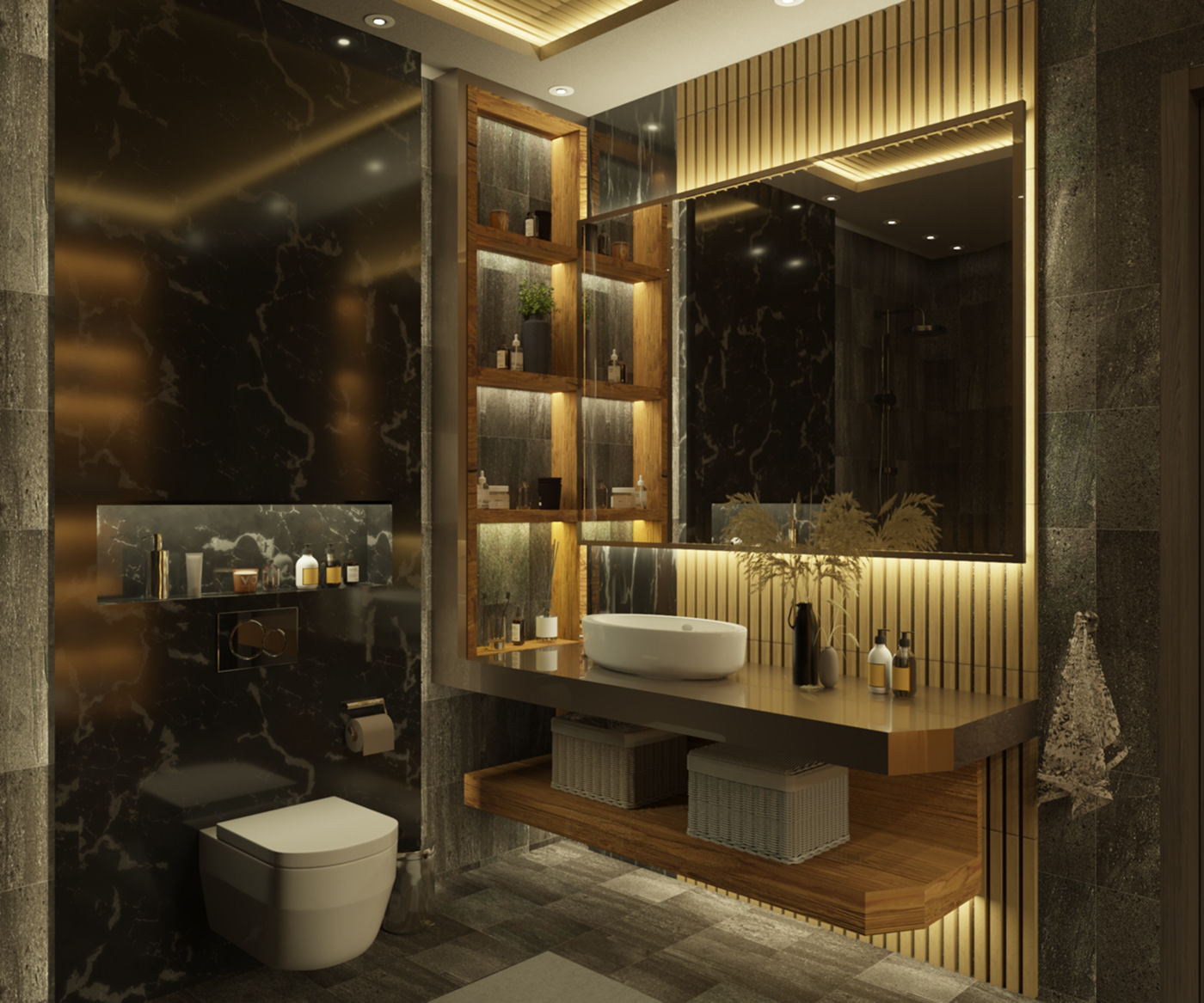 design bathroom Interior visualization 3ds max corona architecture AutoCAD Render