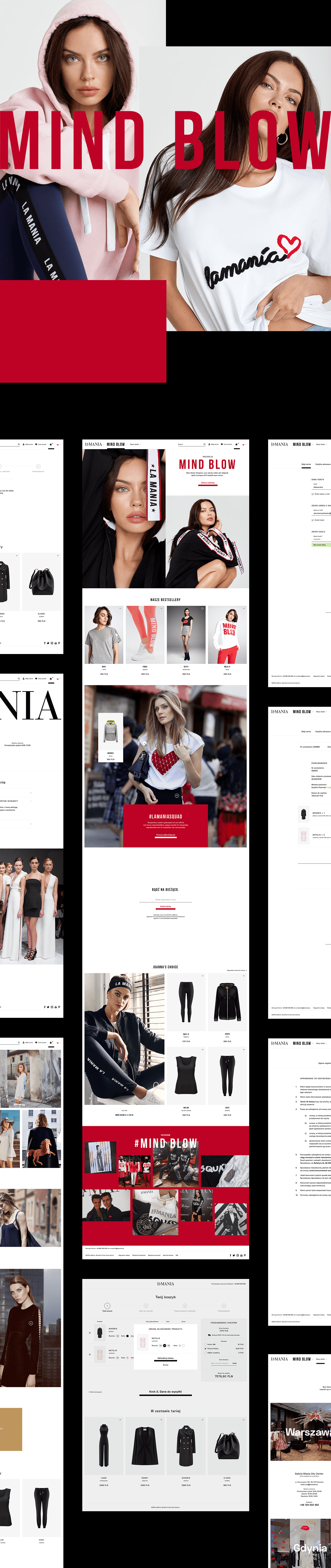 lamania la mania challenge studio poland Fashion  Fashion Store e-commerce online store mind blow  Ecommerce