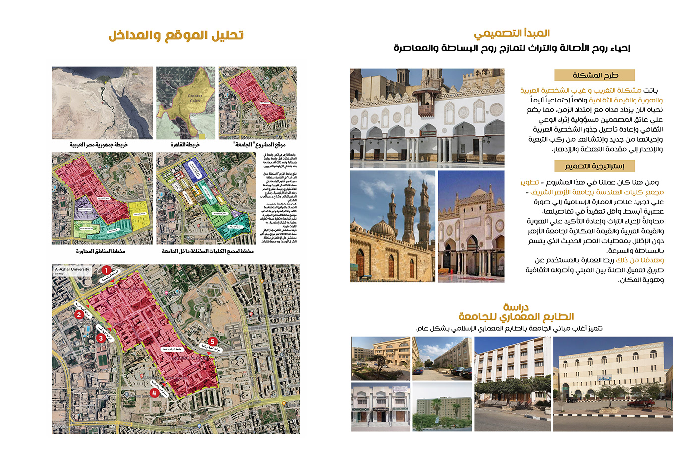 architecture University campus design faculty Engineering  graduation project graduation islamic arabic