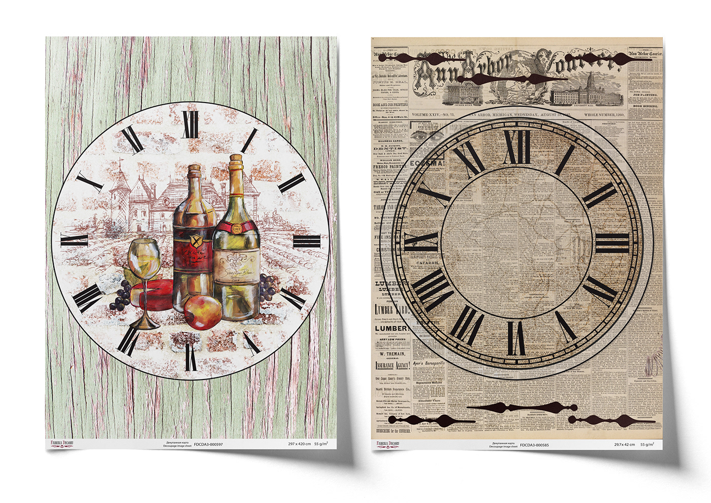collage decoupage old paper Retro typography   vintage