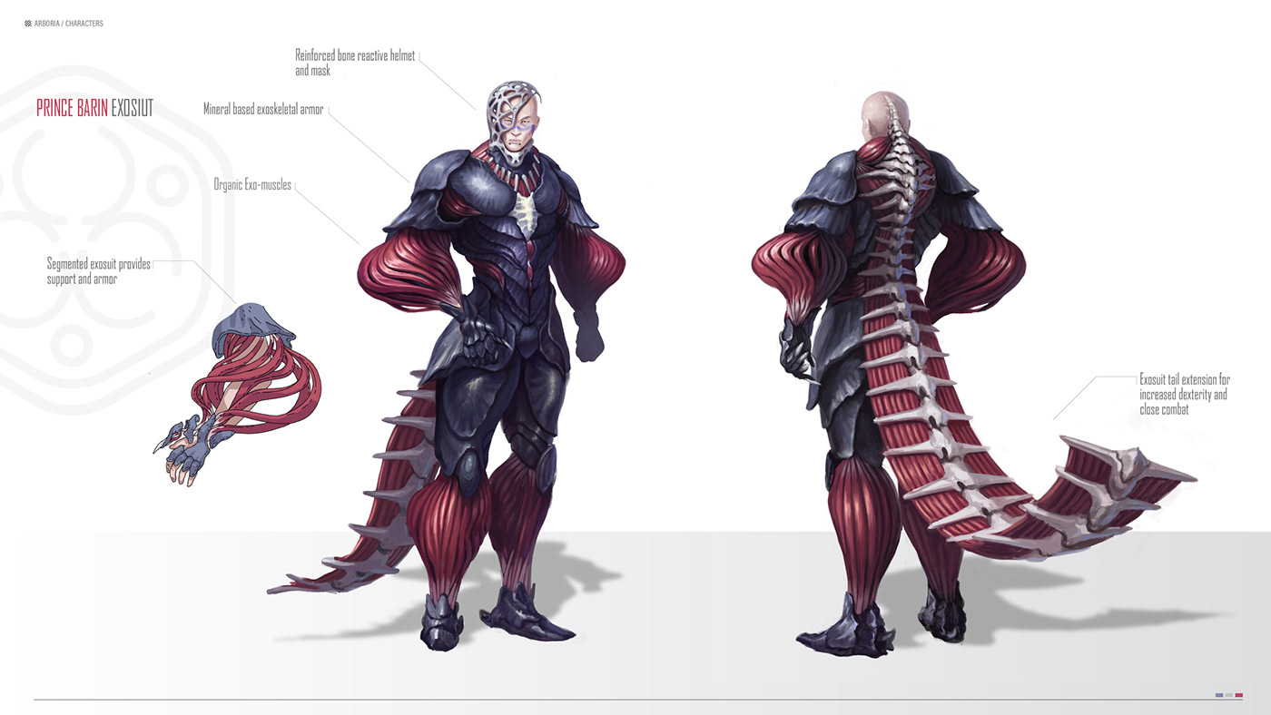 bioarmor Armor suit exosuit exoskeleton biotech biopunk Trooper Scifi soldier
