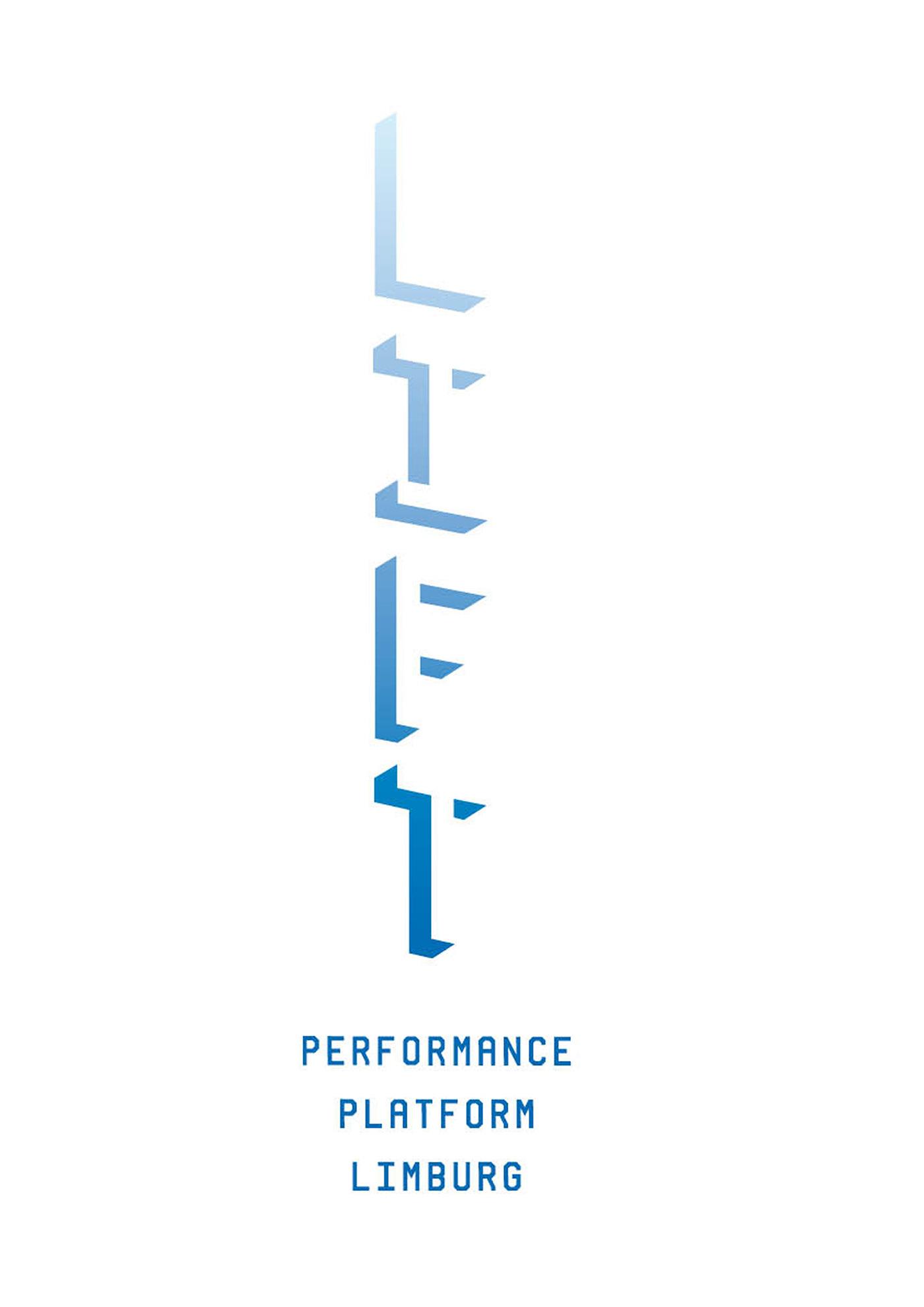 branding  logo Limburg Performance blue