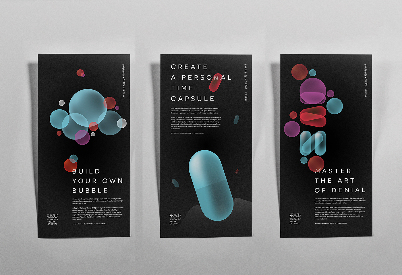 imaginary art school brand identity branding  motion graphics  graphic design  book covers Book Cover Design satire bubbles adobeawards