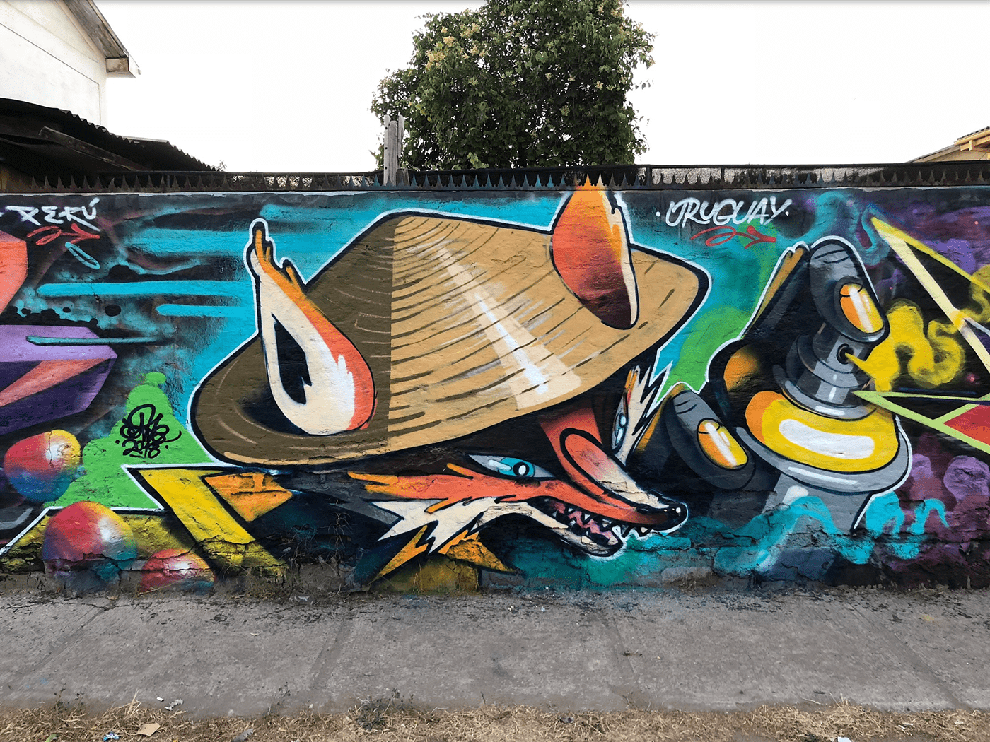 arte urbano Graffiti Mural pintura