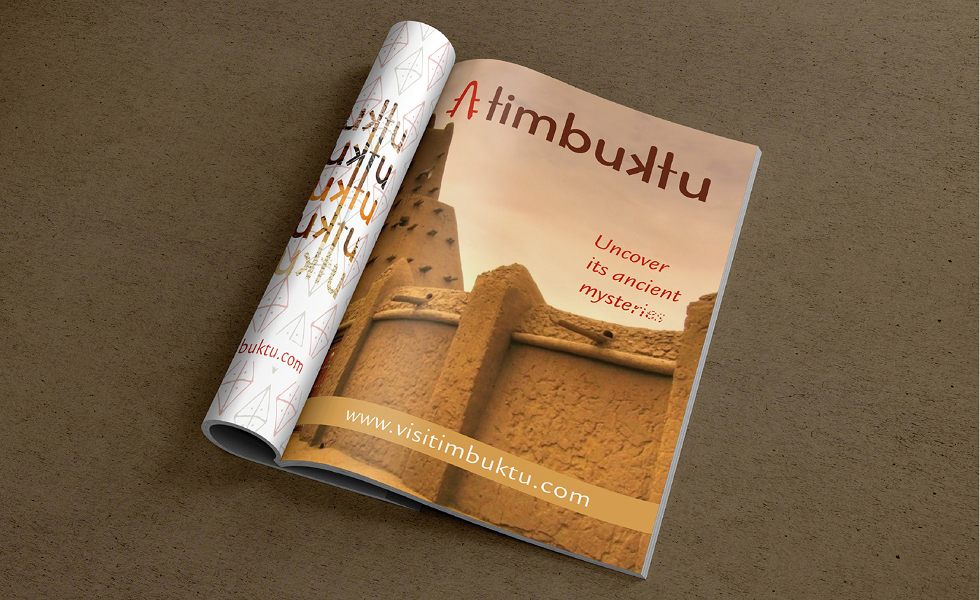 Timbuktu marca ciudad Turismo diseño gráfico branding  logo identidad gráfica tombuktu graphic design 