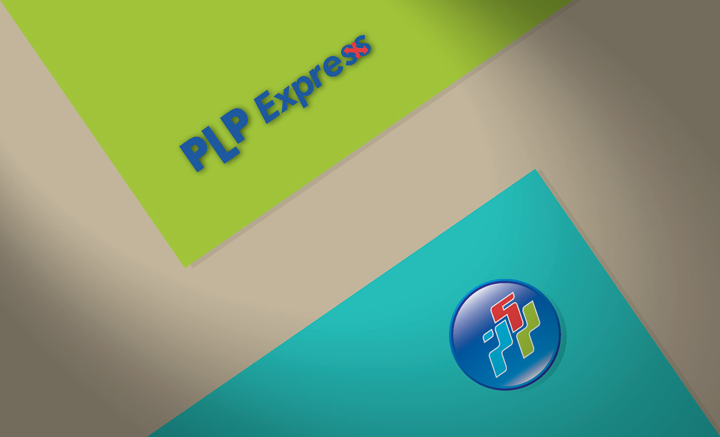 Logo Design expedision plp express pusaka lima pacific p5p plp logistic