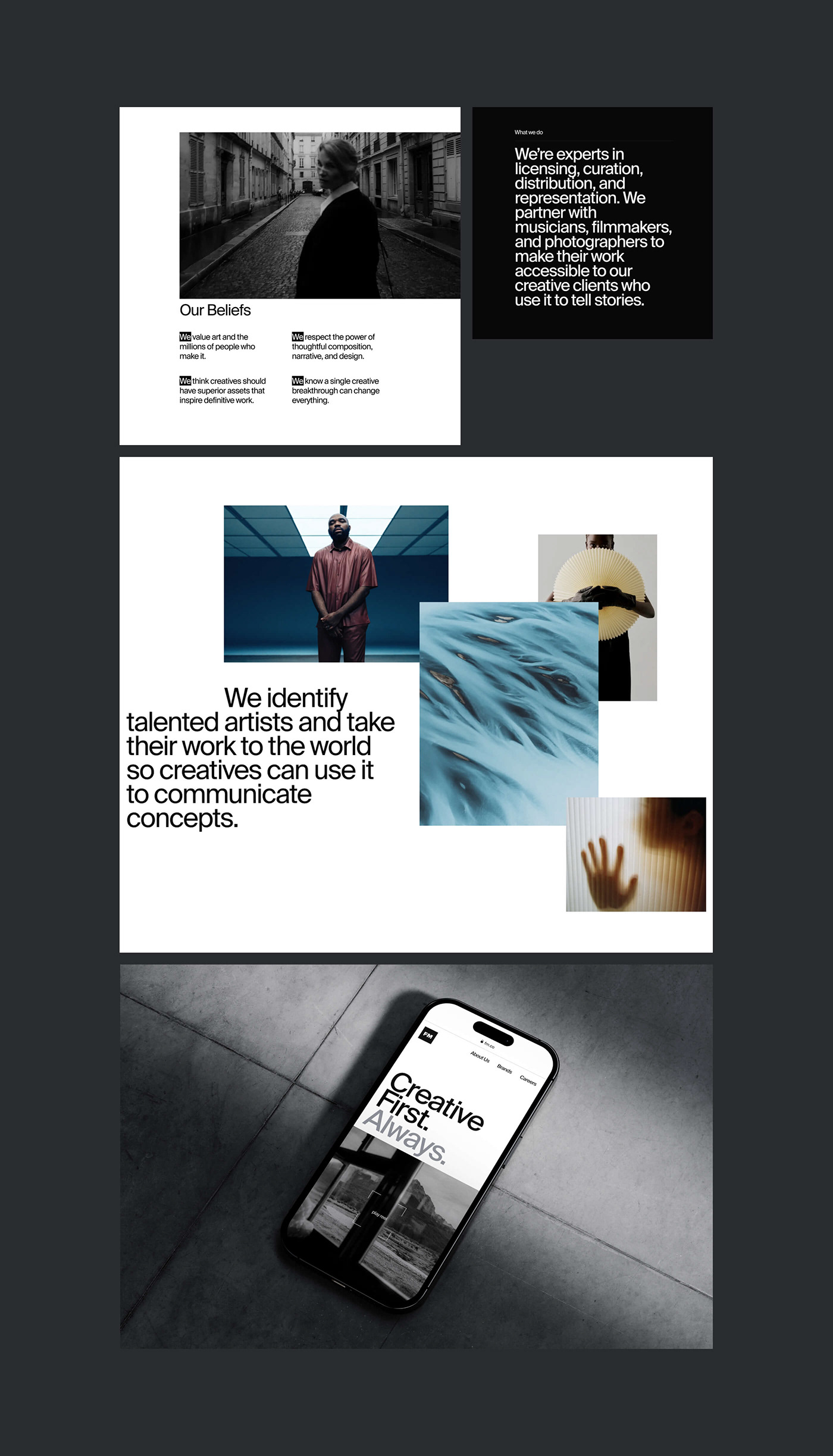 Website UI/UX UI Figma typography   Layout minimal clean Photography  brand