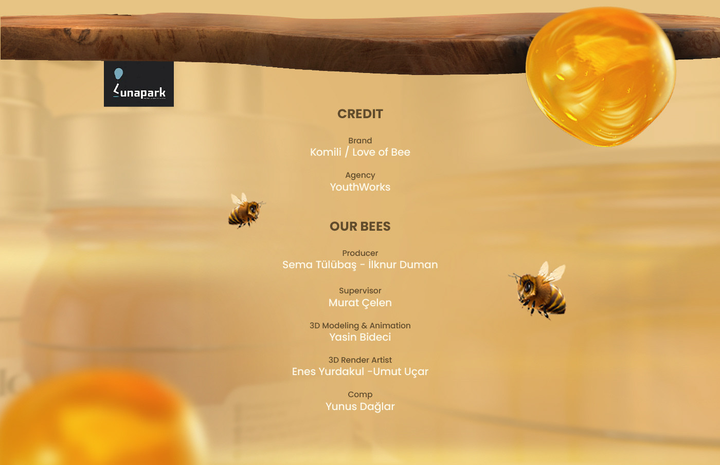 honey 3d animation product design  Advertising  motion graphics  marketing   bee hair shampoo honey bee xparticles