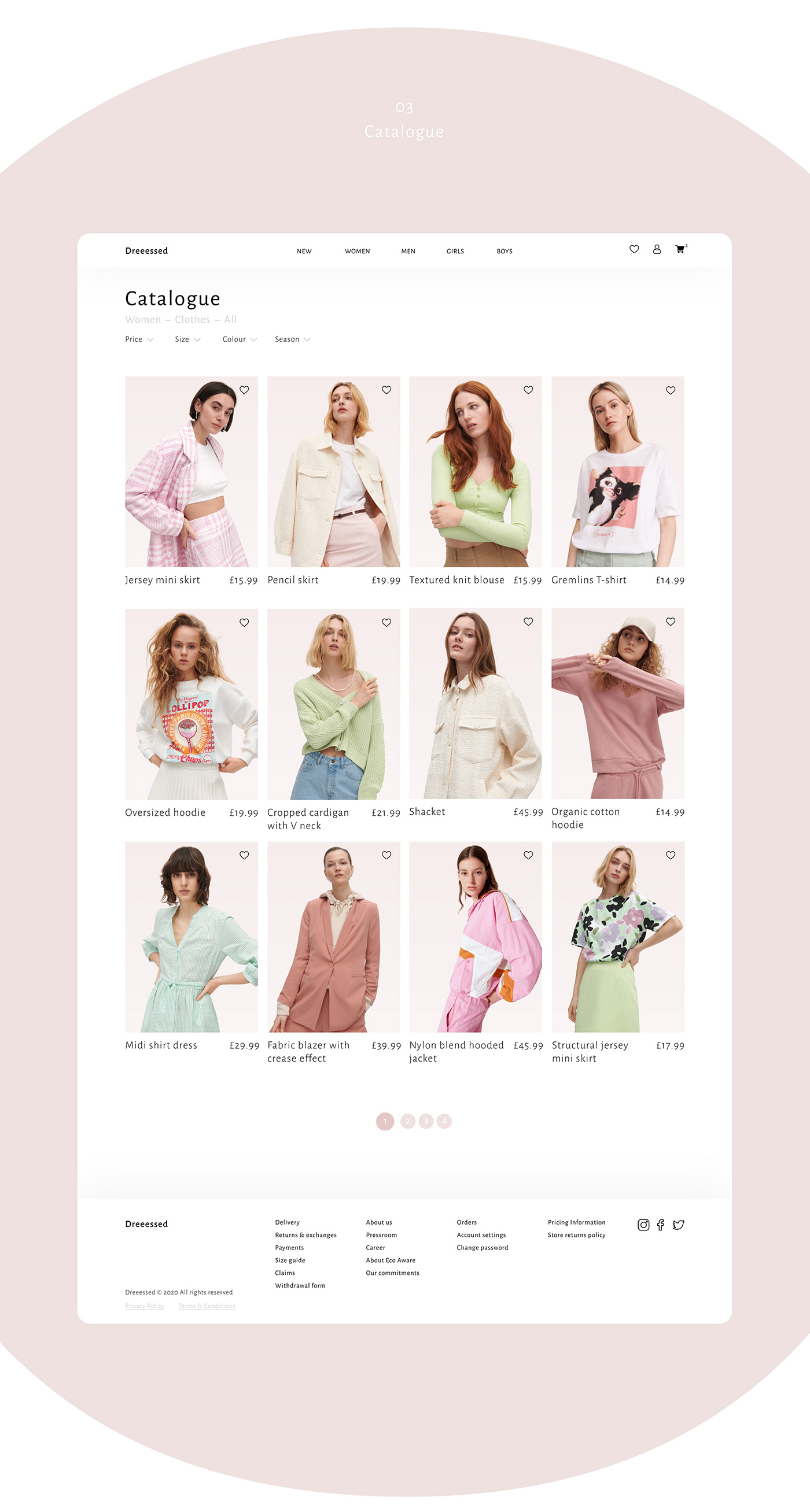 clothes design store UI Web Web Design  дизайн сайтов интернет магазин интернет магазин одежды одежда