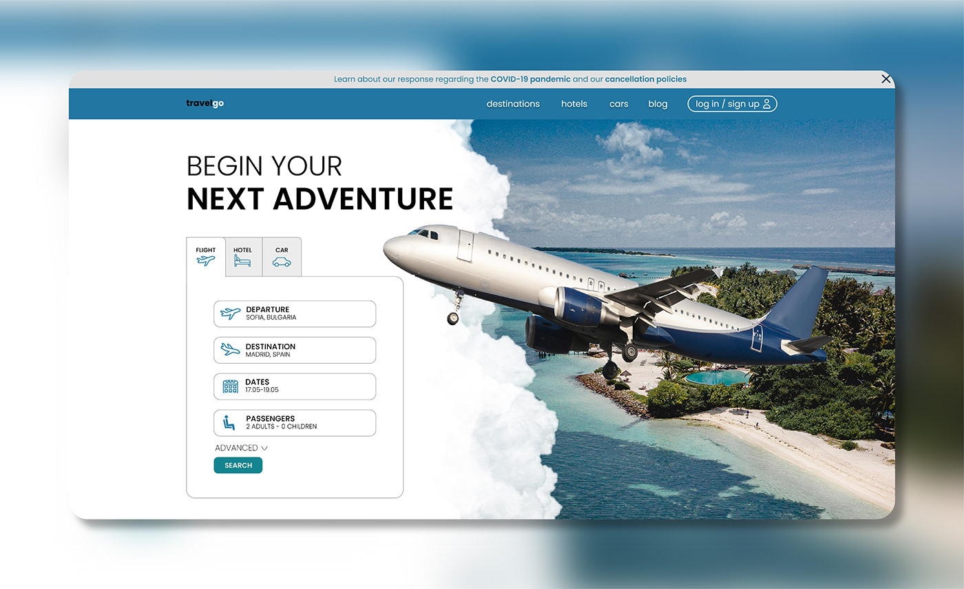 airline airline company airplane Figma landing page UI/UX Web Design  Website Website Design