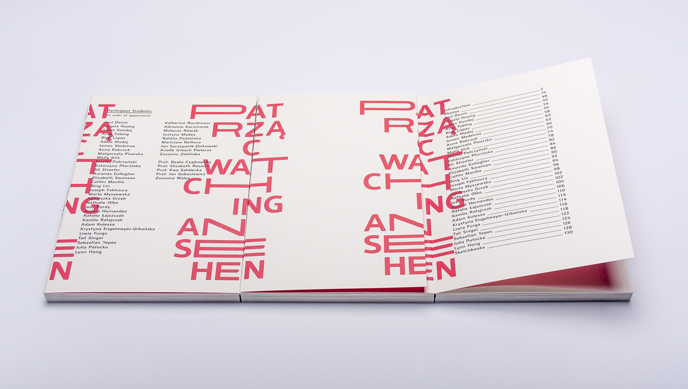 catalog research print book design PJATK massart typedesign type student poland berlin warsaw cover Catalogue