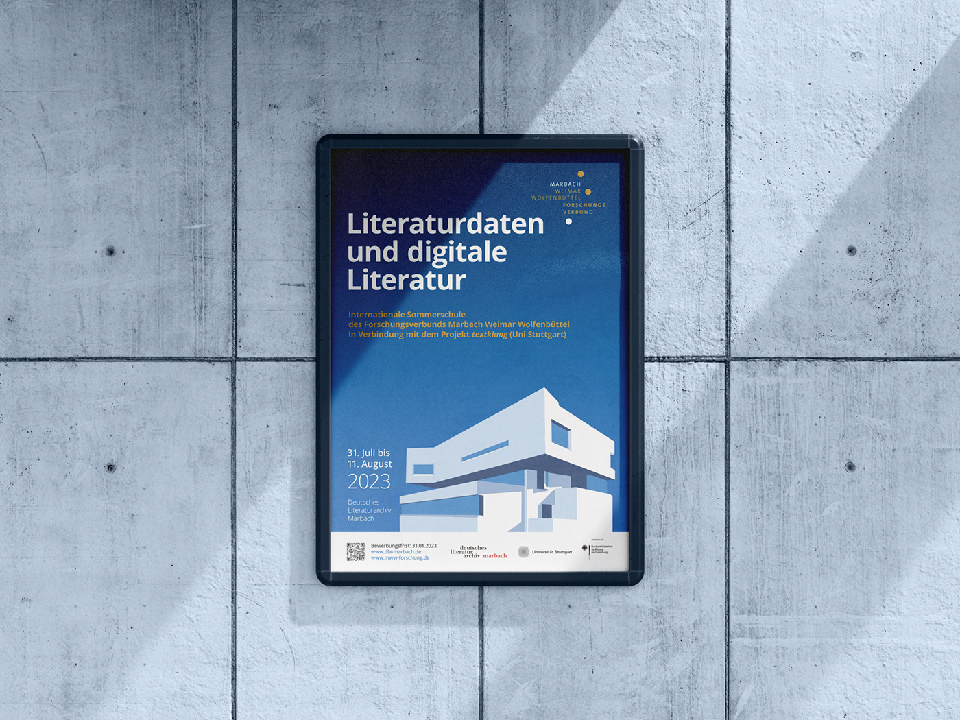 architecture Data DH digital humanities german ILLUSTRATION  literature plakat poster summer school