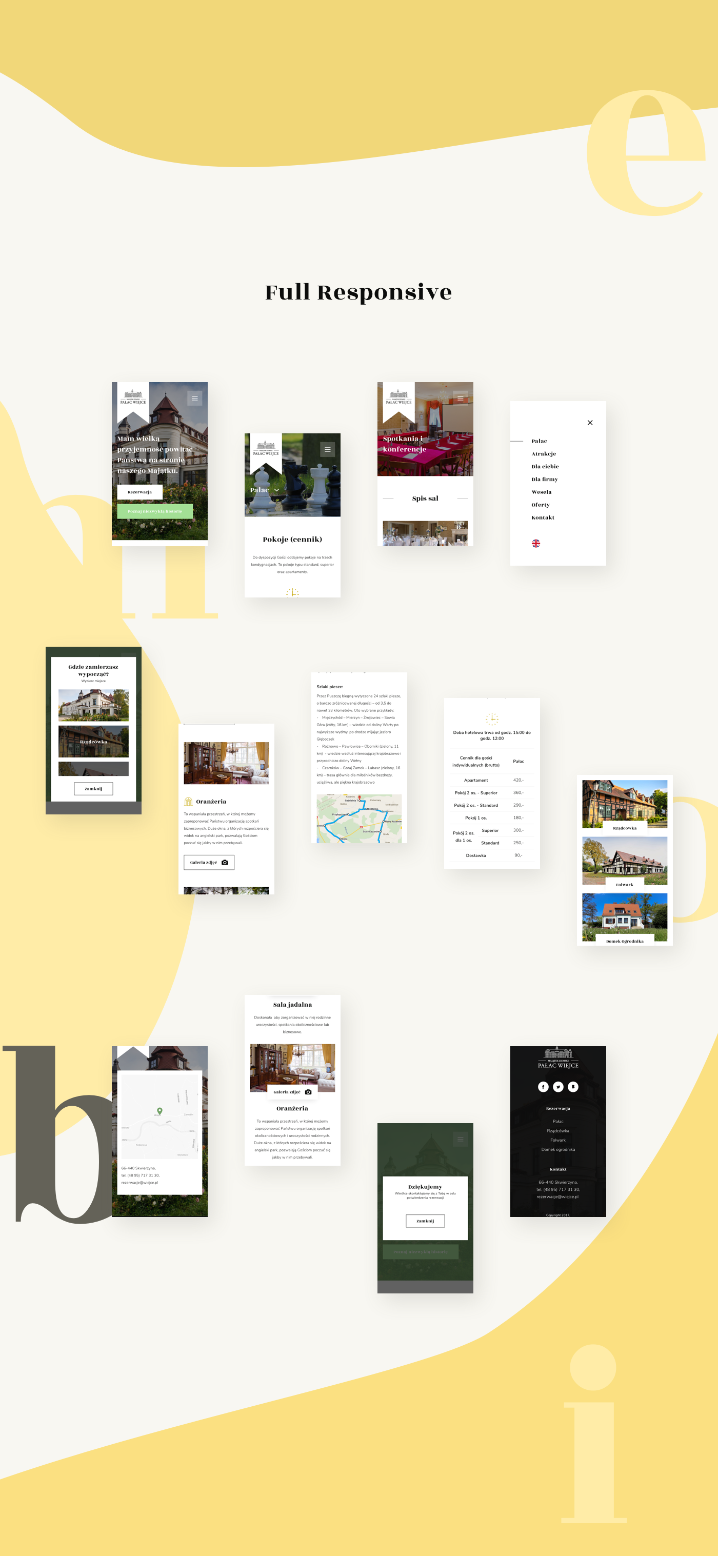 Website redesign hotel business Responsive Mockup Web UI Travel Holiday