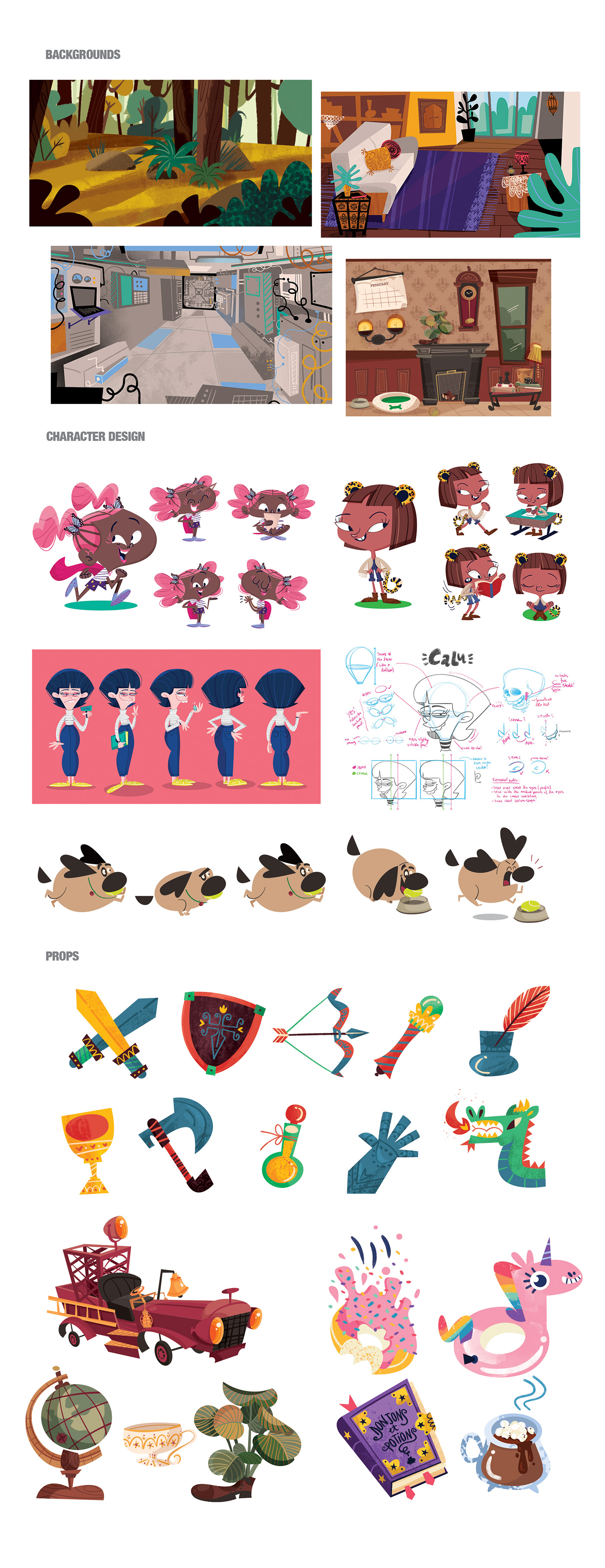 2d artist animation  cartoon Character design  concept art game design  Games motion graphics  props