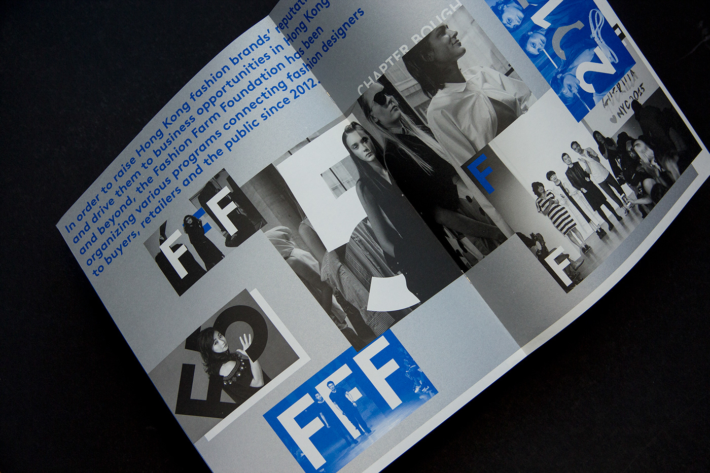 studiowmw graphic design  print Fashion Farm Foundation FFF anniversary Bookdesign publication
