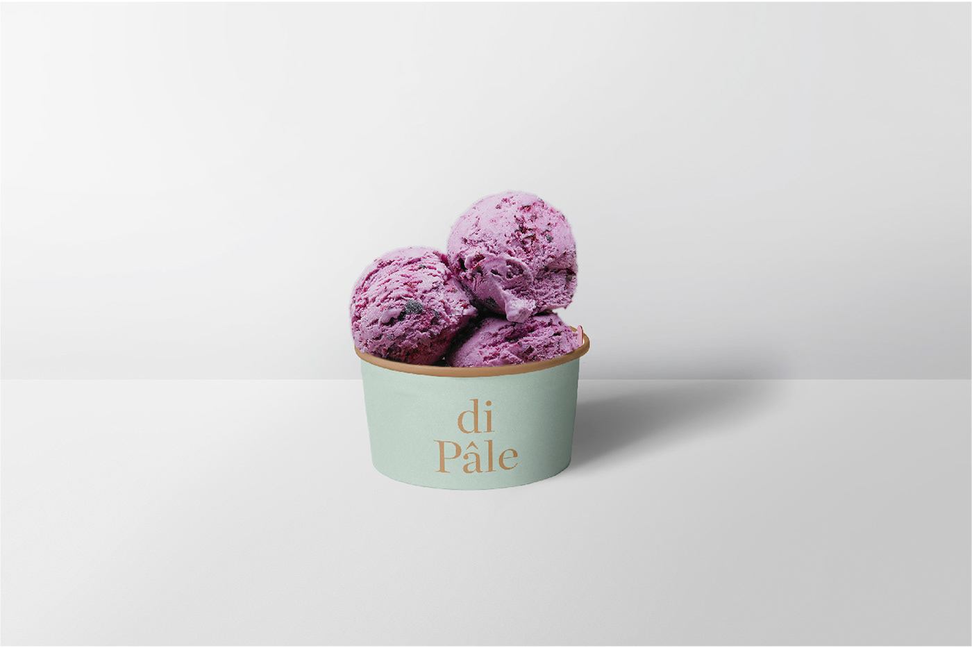 branding  art direction  dirección de arte diseño gráfico Packaging editorial design  di pale heladeria marcas ice cream