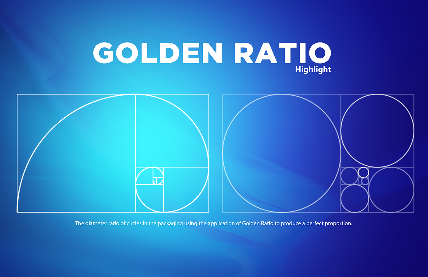 Nexxus Packaging premium minimalist clean Golden Ratio