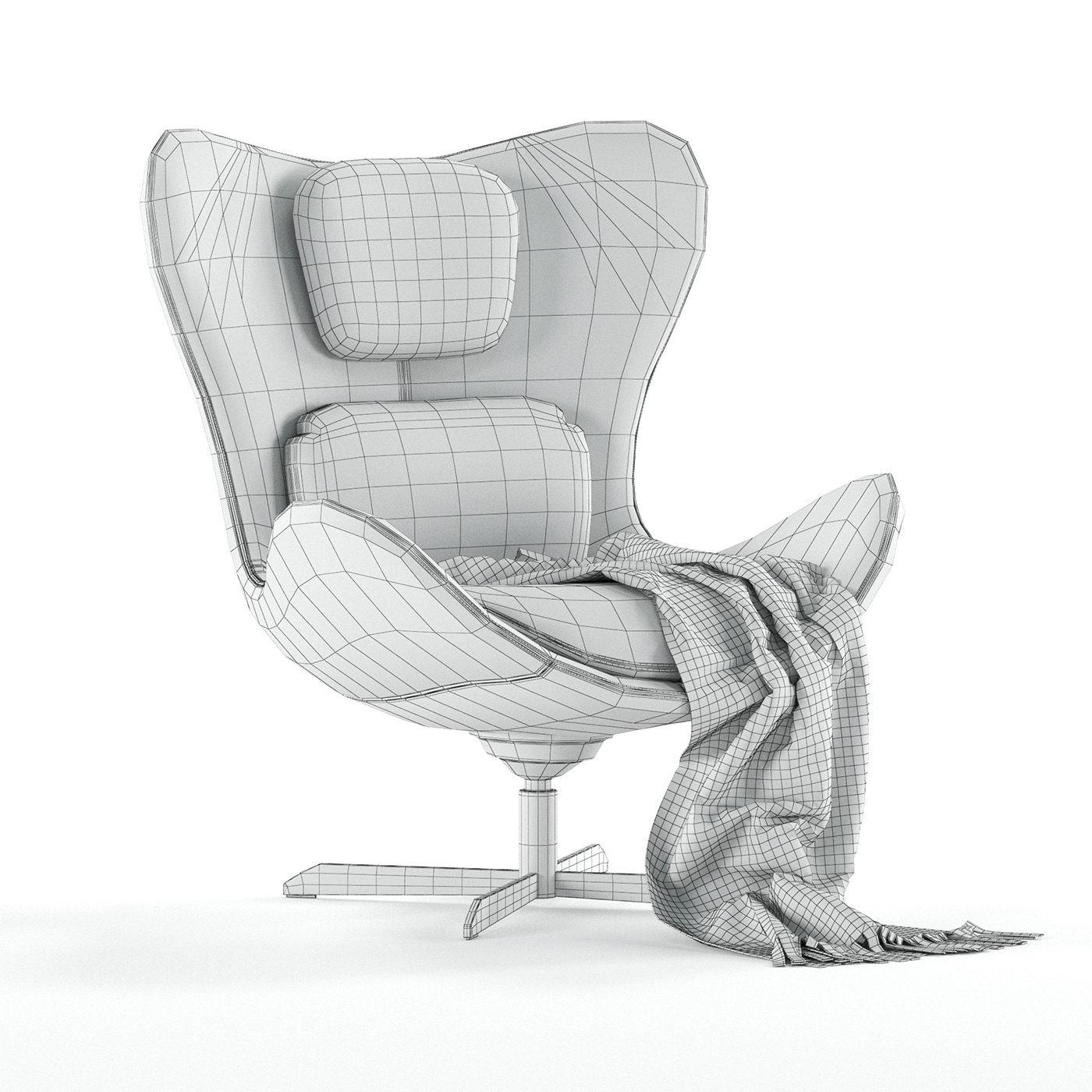 3D 3ds max furniture Render visualization vray