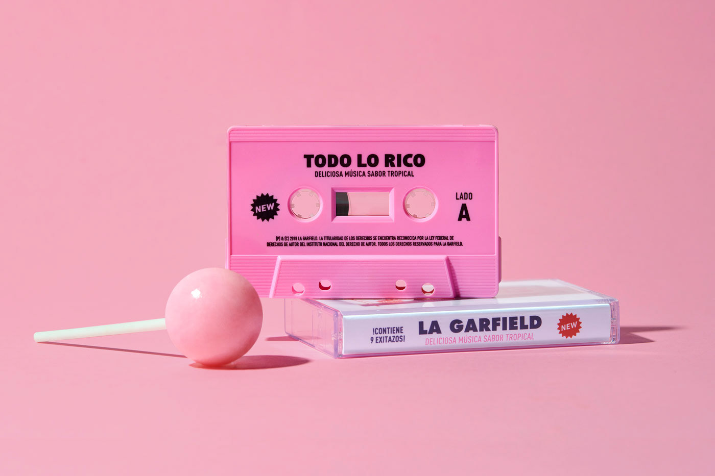 anagramastudio branding  Packaging mexico lagarfield todolorico Candy music vinyl cassette