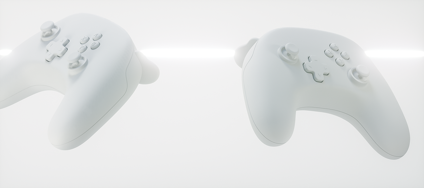 game controller Render 3ds max corona visualization