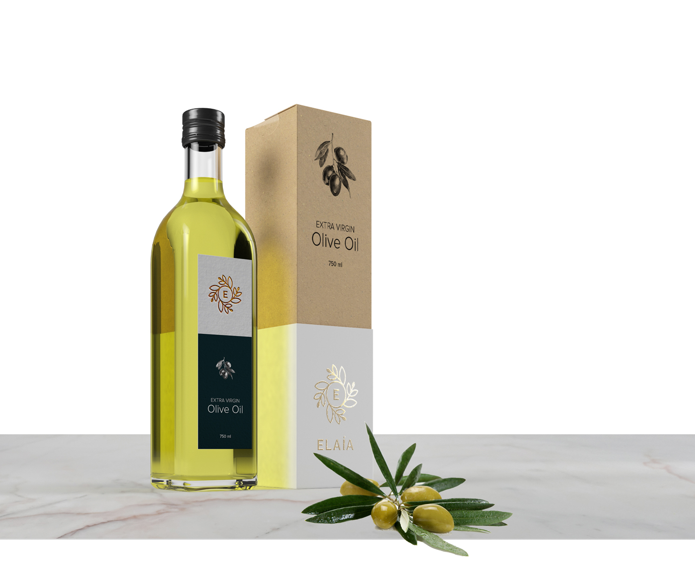brand logo olive oil luxury mark symbol brand identity graphic Nature