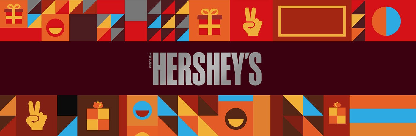 chocolate chocolate bar colors Easter Fun gift hersheys kit Packaging páscoa