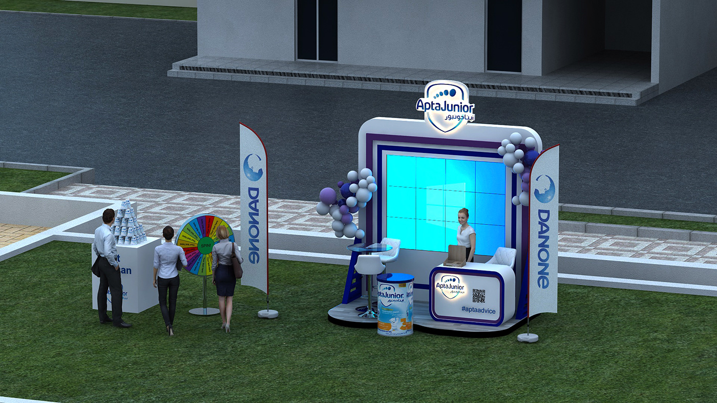 activation Advertising  booth brand identity Event Exhibition  Stand