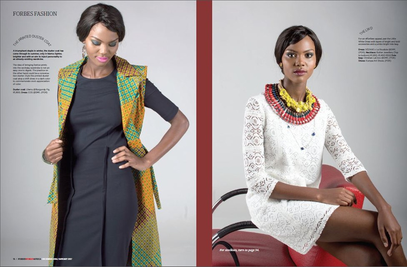 Forbes Forbes Africa fashion styling African Stylist Fashion  African Fashion South African Stylist African Magazines