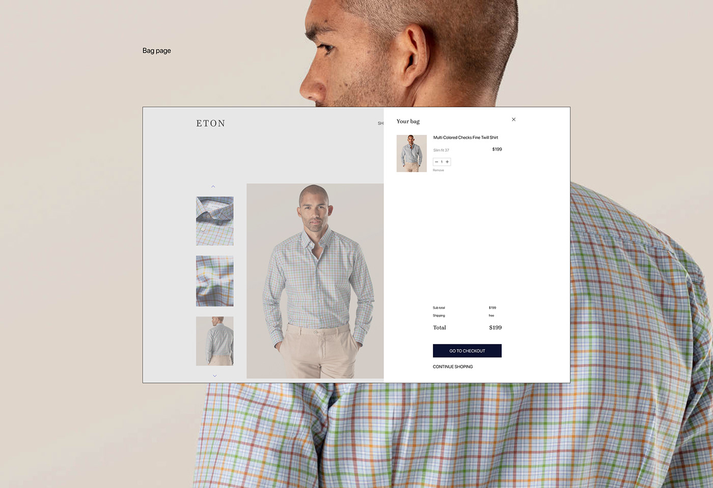 e-commerce portfolio redesign UI ux web-design